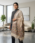 Handmade Madhubani Painting Dupatta for Women – Traditional Ethnic Handcrafted