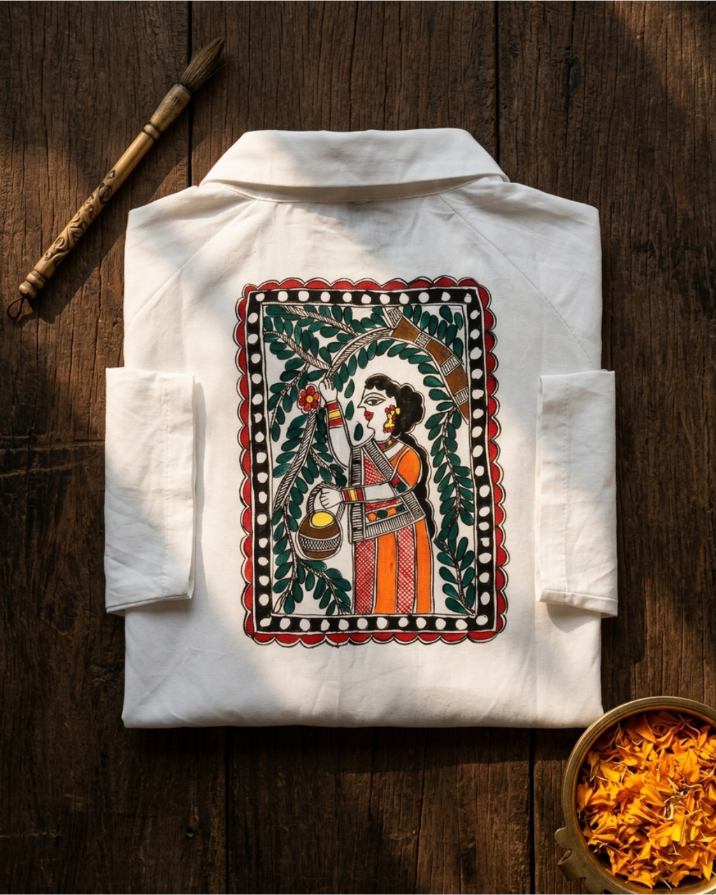 Madhubani Shirt for Women – XXL