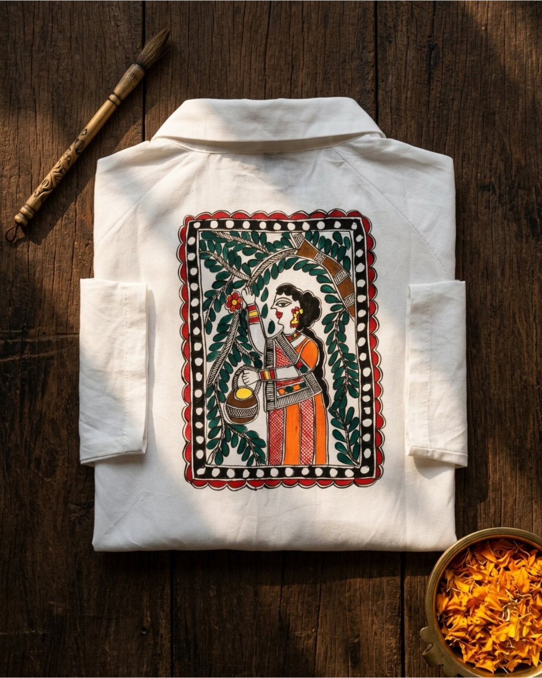 Madhubani Shirt for Women – XXL