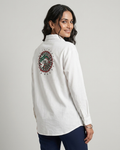 Women  Madhubani Painting Shirt (Front & Back) Size XL – Ethnic Wear