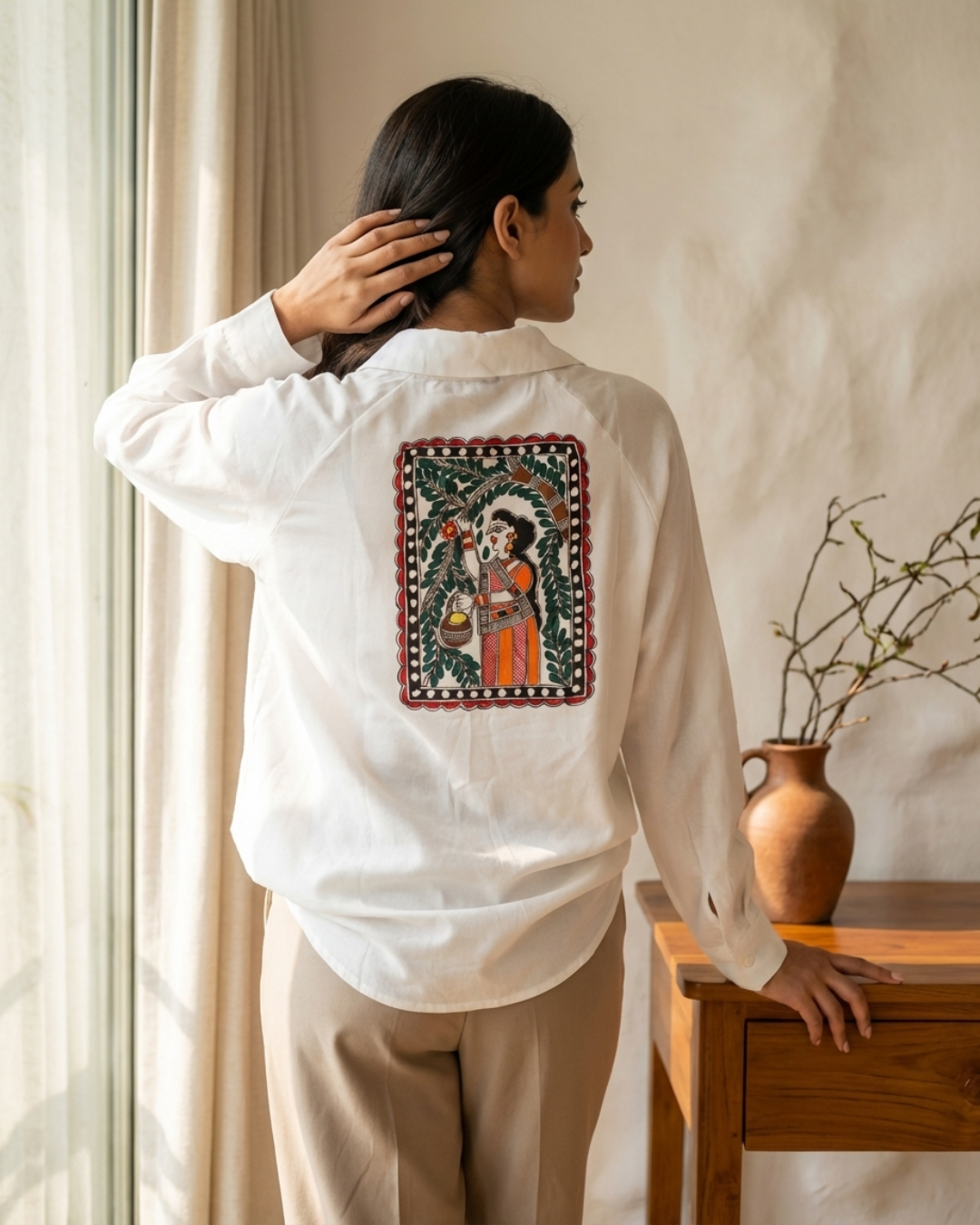 Madhubani Shirt for Women – XXL