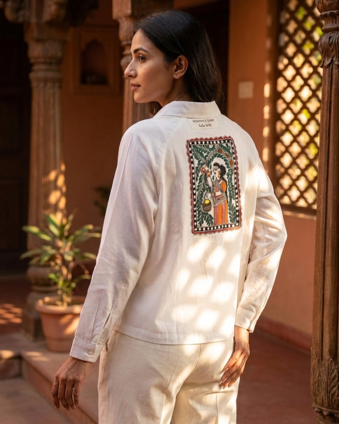 Madhubani Shirt for Women – XXL