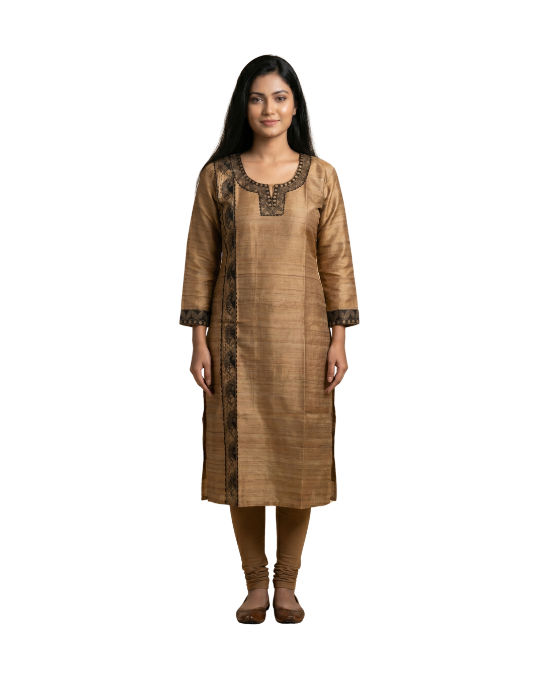 Hand-Painted Madhubani Readymade Kurti for Women