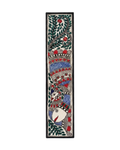 Fish and Peacock Madhubani Painting Handmade Paper Wall Art Without Frame