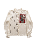 Women Madhubani Painting Shirt  – Handcrafted Ethnic Designer Wear