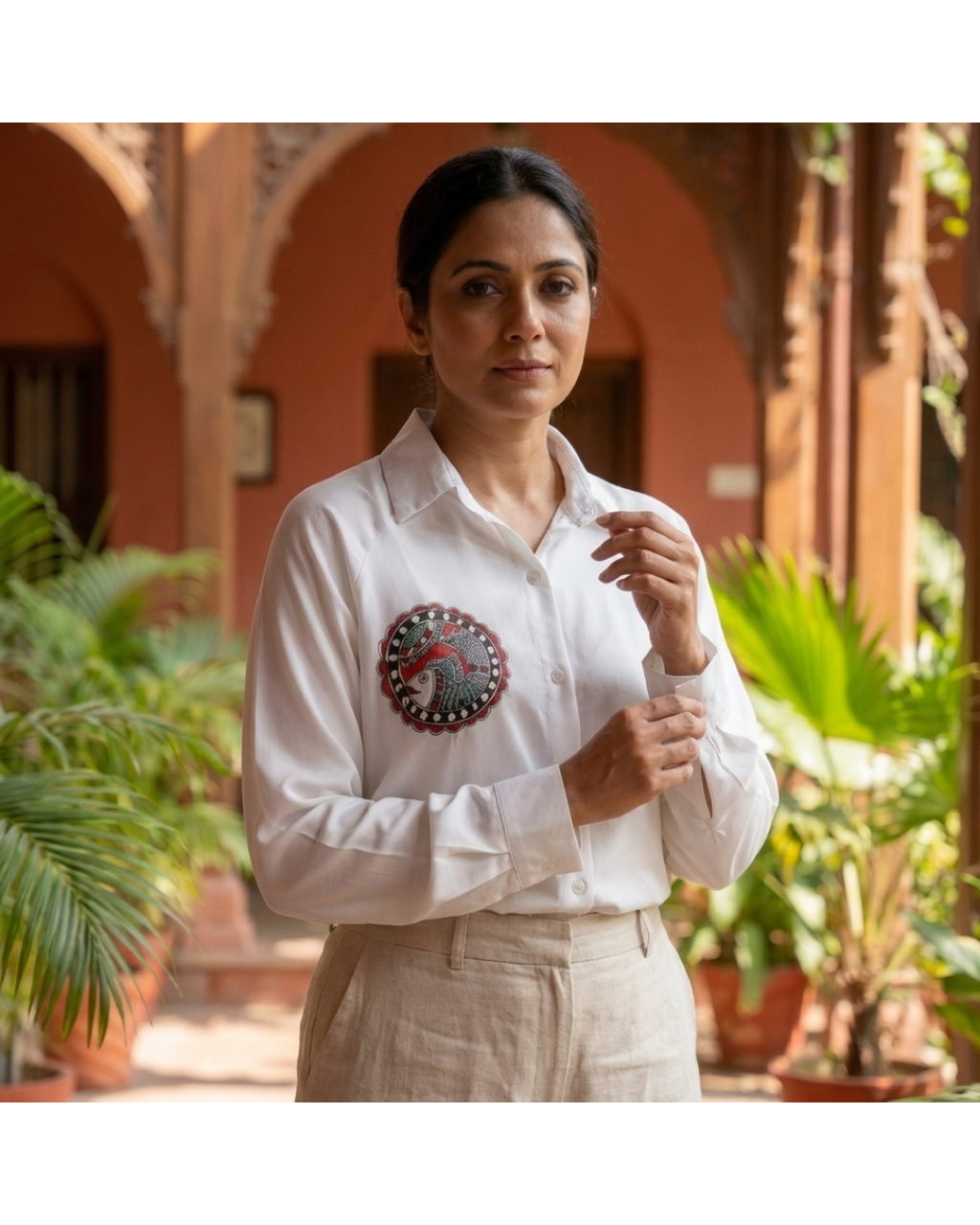 Madhubani Shirt for Women – XXL