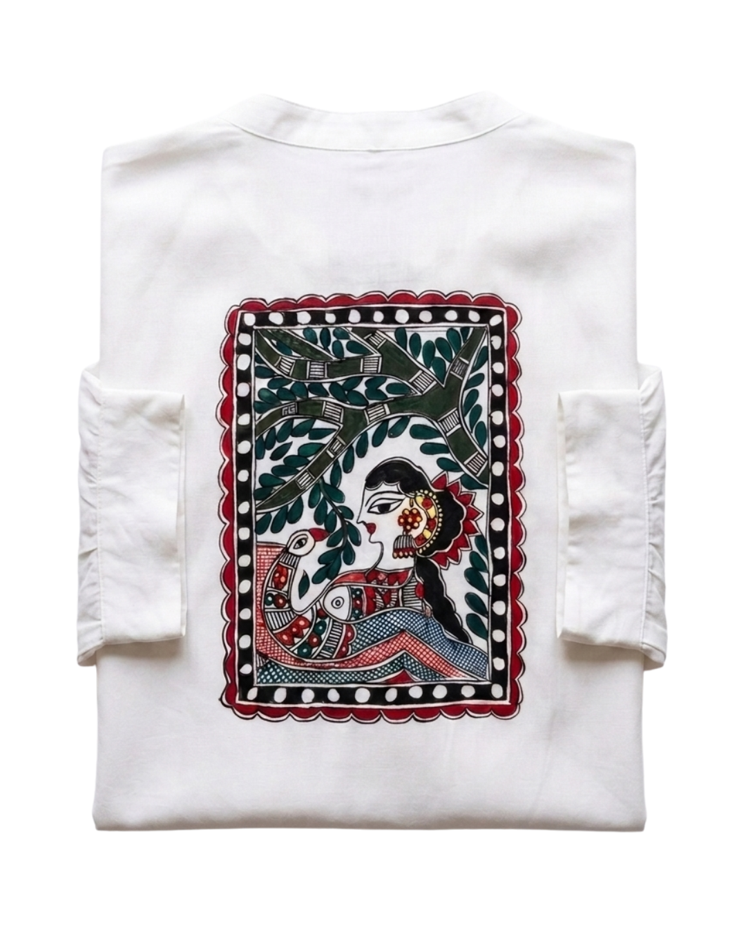 Madhubani  Shirt for Women – Size L