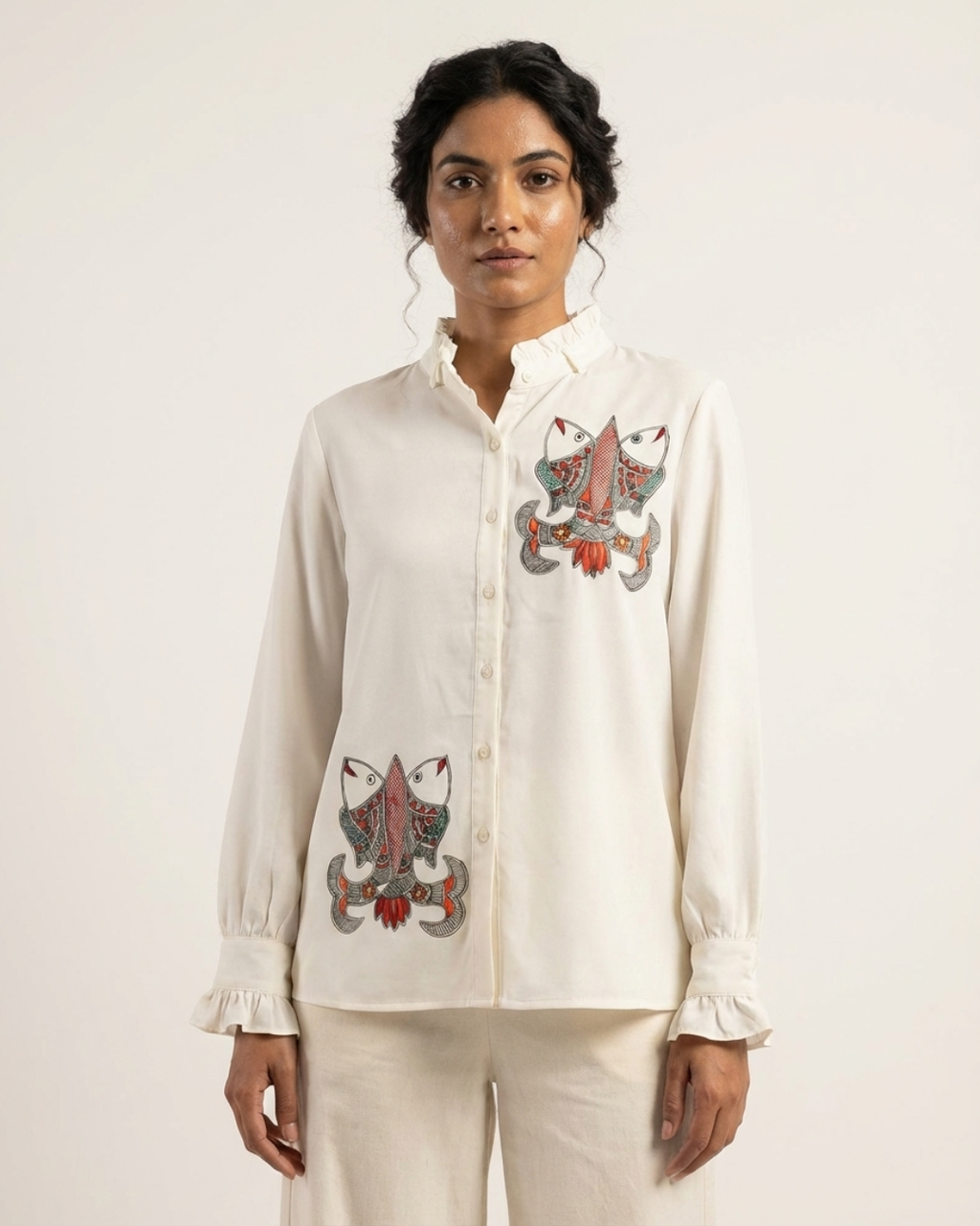 Madhubani  Shirt for Women – Size M