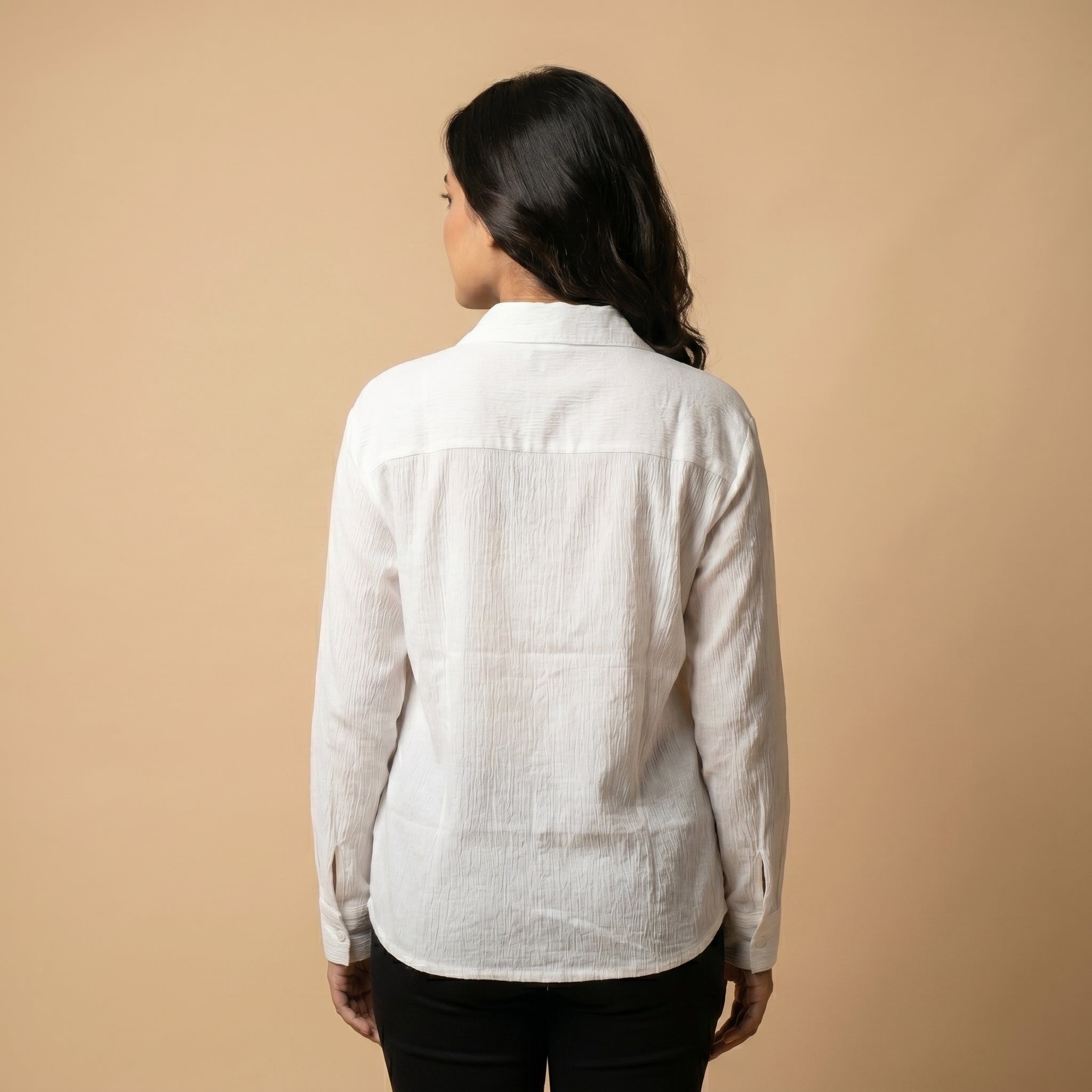 Hand-Painted Madhubani Women's Shirt | Ethnic Art Inspired Fashion